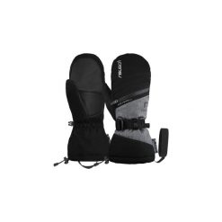 Reusch Demi R-TEX® XT Mitten. Czarne rękawiczki REUSCH, bez wzorów, sportowe. Za 247.20 zł.