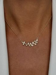 DI GIORGIO Pozłacany naszyjnik z cyrkoniami - dł. 45 cm rozmiar: onesize. Żółte naszyjniki DI GIORGIO, z cyrkonią, pozłacane. Za 130.99 zł.