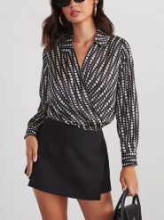 Milan Kiss Bluzka w kolorze czarnym rozmiar: XL. Czarne bluzki Milan Kiss, xl, bez wzorów, bez kołnierzyka, bez ramiączek. Za 130.99 zł.