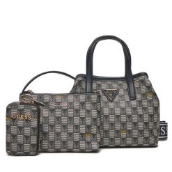 Torebka Guess. Czarne torebki klasyczne Guess, z aplikacjami, bez dodatków. Za 419.99 zł.