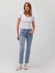 MAVI Dżinsy "Mirella" - Slim fit - w kolorze błękitnym rozmiar: W34/L30. Niebieskie jeansy Mavi, l, bez wzorów. Za 124.95 zł.