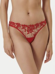 Bluebella Figi klasyczne Samara Eco 42451 Czerwony. Czerwone figi BlueBella, bez wzorów, z syntetyku. Za 79.99 zł.