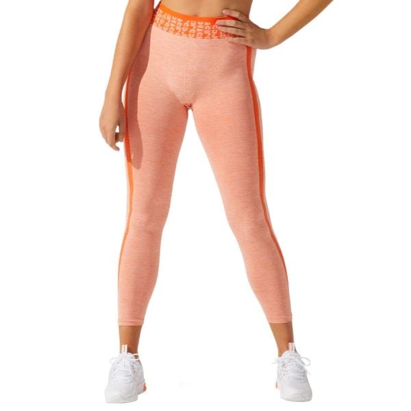 Legginsy Bezszwowe Z Logo Dla Pań I Panów. Brązowe legginsy Asics, s, bez wzorów, z materiału. Za 172.99 zł.