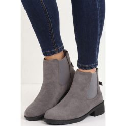 Szare Botki Love This Way. Szare botki Born2be, na zimę, bez wzorów, bez obcasa, na płaskiej podeszwie, bez zapięcia. Za 79.99 zł.