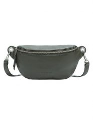 Liebeskind Berlin Skórzana saszetka "Tavia" w kolorze khaki - 32 x 14 x 7 cm rozmiar: onesize. Brązowe torby na ramię Liebeskind Berlin, bez wzorów, z materiału, sportowe, przez ramię, bez dodatków. Za 264.95 zł.