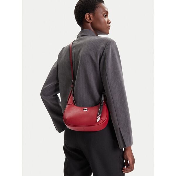 Torebka KARL LAGERFELD. Brązowe shopper KARL LAGERFELD, bez wzorów, bez dodatków. Za 649.99 zł.