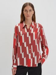 Someday Koszula "Zinnova" w kolorze czerwono-białym rozmiar: 36. Białe koszule someday., bez wzorów, z wiskozy, bez kołnierzyka, bez ramiączek. Za 217.99 zł.