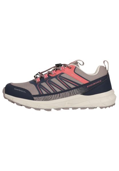 Damskie buty trekkingowe Endurance Ferill WP. Czarne trekkingi ENDURANCE, z materiału, do biegania. Za 262.50 zł.
