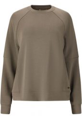 Bluza damska Athlecia Jacey. Brązowe bluzy ENDURANCE, bez wzorów, z materiału, bez kaptura. Za 226.00 zł.
