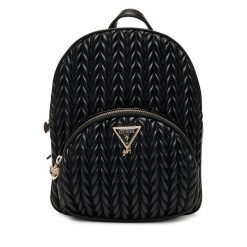 Plecak Guess. Czarne plecaki Guess, z aplikacjami. Za 349.99 zł.