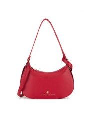 Beverly Hills Polo Club Torebka BHPC-C-008-07 Czerwony. Czerwone torebki klasyczne Beverly Hills Polo Club, bez wzorów, z tworzywa sztucznego, bez dodatków. Za 179.99 zł.