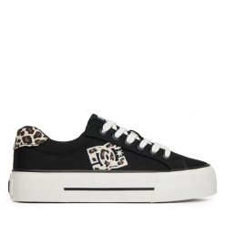 Tenisówki DC Shoes. Czarne trampki DC Shoes, bez wzorów, bez zapięcia. Za 219.99 zł.