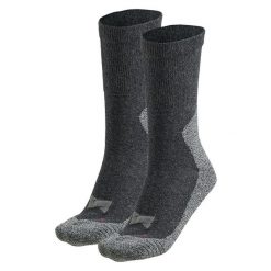Skarpety turystyczne unisex - Multi antracytowe 2 pary. Brązowe skarpety XTREME, bez wzorów, z elastanu. Za 134.79 zł.