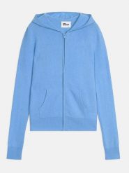 Just Cashmere Kaszmirowy kardigan "Debbie" w kolorze błękitnym rozmiar: L. Niebieskie kardigany Just Cashmere, l, bez wzorów, z kaszmiru. Za 413.99 zł.