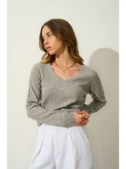 AUTHENTIC CASHMERE Kaszmirowy sweter "Grasmoor" w kolorze szarym rozmiar: XL. Szare swetry AUTHENTIC CASHMERE, xl, bez wzorów, z kaszmiru, bez ramiączek. Za 361.13 zł.