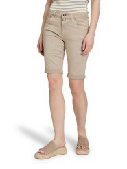 CARTOON Bermudy w kolorze beżowym rozmiar: 42. Brązowe szorty Cartoon, bez wzorów, klasyczne. Za 109.78 zł.