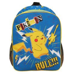 Plecak z możliwością dostosowania Educa Borras Pokémon Picachu. Niebieskie plecaki PRO BRANDS, bez wzorów. Za 119.50 zł.
