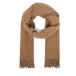 Szalik Weekend Max Mara. Brązowe szaliki Weekend Max Mara, bez wzorów. Za 544.99 zł.