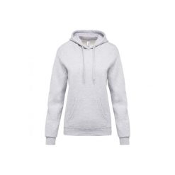 Bluza damska z kapturem Kariban. Białe bluzy KARIBAN, xs, bez wzorów, z bawełny, z kapturem. Za 181.00 zł.
