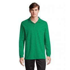 Koszulka polo z długim rękawem Sol's Pacific. Zielone bluzki SOL'S, s, bez wzorów, bez kołnierzyka, bez ramiączek. Za 140.00 zł.