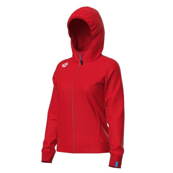 Bluza damska z kapturem Arena Team Panel. Niebieskie bluzy Arena, s, bez wzorów, z bawełny, z kapturem. Za 381.00 zł.