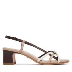 Sandały Tamaris. Sandały Tamaris, bez wzorów, bez obcasa, na słupku, bez zapięcia. Za 269.99 zł.