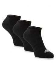 Adidas Sportswear skarpety do obuwia sportowego pakowane po 3 szt. Kobiety Bawełna czarny, S. Czarne skarpety adidas Sportswear, bez wzorów, z bawełny. Za 59.95 zł.