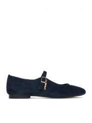 Beverly Hills Polo Club Baleriny EO-CC2599-01 Granatowy. Niebieskie baleriny Beverly Hills Polo Club, bez wzorów, ze skóry, bez obcasa. Za 299.99 zł.
