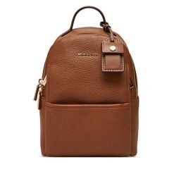 Plecak MICHAEL Michael Kors. Brązowe plecaki MICHAEL Michael Kors, bez wzorów. Za 1,219.00 zł.