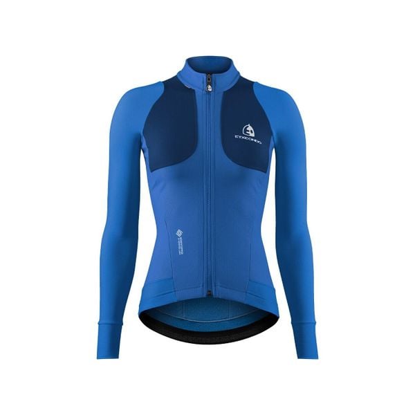 Kurtka damska Etxeondo Teknika Gore-Tex WindStopper. Niebieskie kurtki sportowe ETXEONDO, bez wzorów, z gore-texu, bez kaptura, rowerowe, gore-tex. Za 889.50 zł.