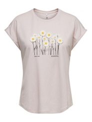 ONLY T-Shirt Jany 15372108 Różowy jasny Regular Fit. Czerwone t-shirty Only, xl, bez wzorów, z syntetyku, bez kołnierzyka, bez ramiączek. Za 99.99 zł.