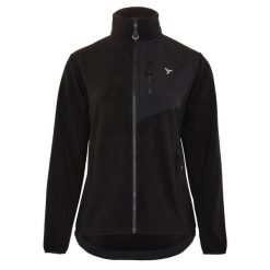 Damski polar Silvini Anterselva. Czarne bielizna sportowa Silvini, bez wzorów, z polaru. Za 337.50 zł.