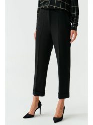 TATUUM Spodnie w kolorze czarnym rozmiar: 38. Czarne spodnie materiałowe Tatuum, na co dzień, bez wzorów, z materiału. Za 171.95 zł.