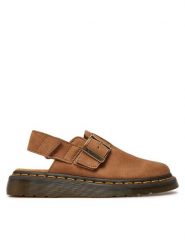 Dr. Martens Sandały Jorge 31568439 Brązowy. Brązowe sandały Dr. Martens, bez wzorów, ze skóry, bez obcasa, na płaskiej podeszwie, bez zapięcia. Za 469.99 zł.