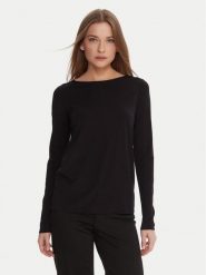 Wolford Bluzka 53336 Czarny Slim Fit. Czarne bluzki Wolford, m, bez wzorów, bez kołnierzyka, bez ramiączek. Za 779.99 zł.