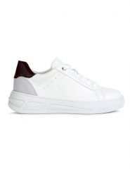 Geox Sneakersy "Ljuba" w kolorze białym rozmiar: 41. Białe trampki Geox, bez wzorów, bez zapięcia. Za 215.71 zł.