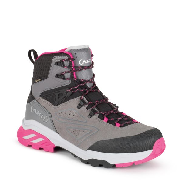 Buty trekkingowe Gore-tex damskie Aku Reactive. Szare trekkingi Aku, z gore-texu, trekkingowe. Za 359.00 zł.