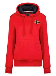 Geographical Norway Bluza "Genifer" w kolorze czerwonym rozmiar: XXL. Czerwone bluzy Geographical Norway, xxl, bez wzorów, z kapturem. Za 127.65 zł.