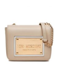 LOVE MOSCHINO Torebka JC4357PP0IK1211A Beżowy. Brązowe listonoszki Love Moschino, bez wzorów, ze skóry, bez dodatków. Za 939.99 zł.