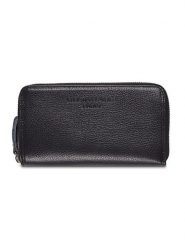 Christian Laurier Skórzany portfel "Mony" w kolorze czarnym - 19,5 x 10,5 x 3 cm rozmiar: onesize. Czarne portfele Christian Laurier, bez wzorów, z materiału. Za 127.45 zł.