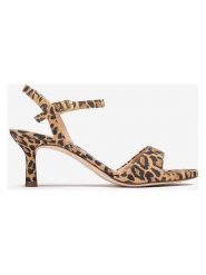 Unisa Skórzane sandały w kolorze beżowo-brązowym na obcasie rozmiar: 40. Brązowe sandały Unisa, bez wzorów, z otwartym noskiem, bez obcasa, na koturnie, bez zapięcia. Za 260.99 zł.