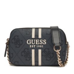 Torebka Guess. Czarne torebki klasyczne Guess, z aplikacjami, bez dodatków. Za 549.99 zł.