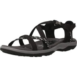 Sandały SKECHERS REGGAE SLIM VACAY Czarny. Czarne sandały Skechers, bez wzorów, z syntetyku, bez obcasa, bez zapięcia. Za 243.99 zł.