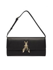 Patrizia Pepe Torebka 8B0304/L061 Czarny. Czarne torebki klasyczne Patrizia Pepe, bez wzorów, ze skóry, bez dodatków. Za 1,129.00 zł.