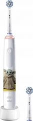 Szczoteczka rotacyjna Oral-B Pro Junior 6+ Star Wars biały. Szczoteczki elektryczne ORAL-B. Za 199.90 zł.