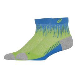 Skarpety Do Biegania Unisex Dla Dorosłych Z Logo. Niebieskie skarpety Asics, bez wzorów. Za 115.99 zł.