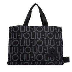 Torebka Liu Jo. Czarne shopper Liu Jo, bez wzorów, bez dodatków. Za 469.99 zł.