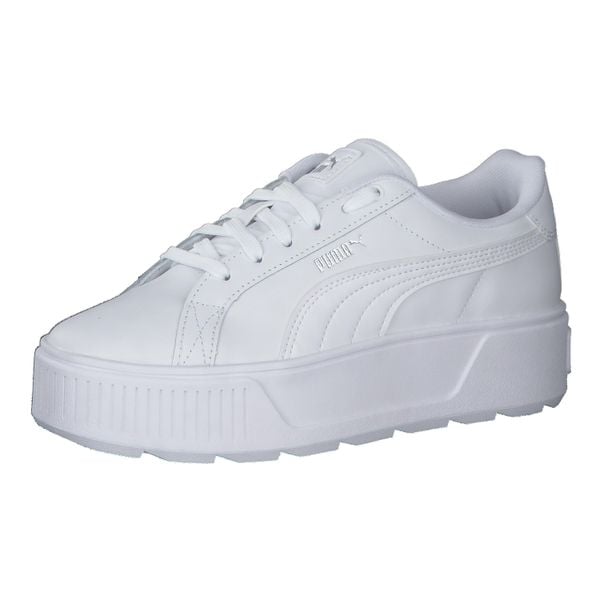 Buty do chodzenia damskie Puma Karmen. Białe obuwie sportowe Puma, bez zapięcia, trekkingowe. Za 239.99 zł.