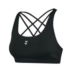 Biustonosz dla kobiet Hummel Impact. Czarne bielizna sportowa Hummel, s, bez wzorów. Za 266.50 zł.