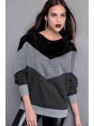 Milan Kiss Sweter w kolorze szaro-czarnym rozmiar: L. Czarne swetry Milan Kiss, l, bez wzorów, bez ramiączek. Za 162.95 zł.